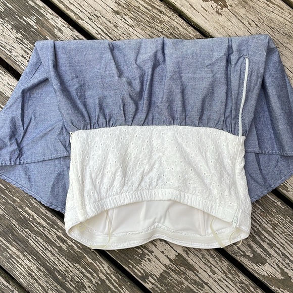 My Michelle size 7 strapless dress - Picture 3 of 4